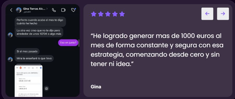 Monetizagram Gina